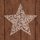 Serviette 33 x 33 cm  3 lagig, 20 Stück pro Packung "  Star On Wood Brown FSC Mix " AMBIENTE