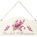 Dekoschild L 23 x B 12 cm IHR  ERICA