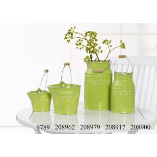 DEKO-EIMER 13 CM     KERAMIK   GARDEN RITZENHOF & BREKER