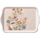 Tablett Melamin 13 x 21 cm, " Embroidery Flowers...