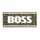 Metallschild im Vintage Look Maße: H  13,0 x B 30,5 x T 0,4 cm " Boss "