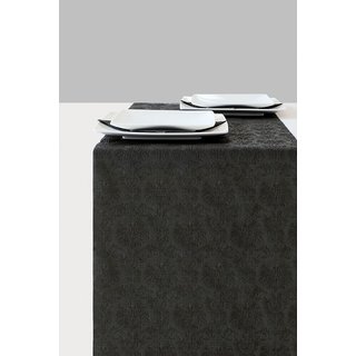 Tischläufer  33cm x 6m, 3-lagig, " Elegance Black " AMBIENTE