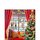 Serviette 25 x 25 cm  3 lagig, 20 Stück pro Packung "Christmas Window FSC Mix" AMBIENTE