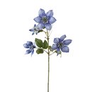 Deko Clematis blau 48 cm