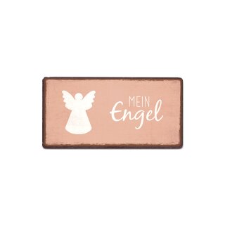 Magnet  " Mein Engel " Maße: H 5 x B 10 x T 0,2 cm