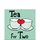 Serviette 25 x 25 cm  3 lagig, 20 Stück pro Packung " Tea for Two Mint FSC Mix " AMBIENTE