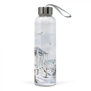 Glasflasche, 0,55 l, Höhe 23,5 cm, Ø 9,5 cm "  Beach Cabin " Ambiente