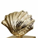 Skulptur"Shell" antik goldfarben 13 x 16 x 19...