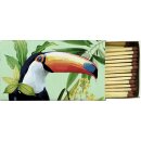 Streichholzschachtel " TOUCAN IN PARADISE mint...