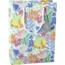 Geschenktasche  B 20 x H 27,5 x T 10 cm  "FLOWER...