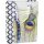 Geschenktasche  B 20 x H 27,5 x T 10 cm  "MODERN FEATHERS"; IHR