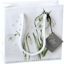 Geschenktasche 14 x 14 x 6 cm IHR " SPRING GREETINGS...