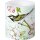 Windlicht Kerze " BIRDS SYMPHONY green " IHR, H 10 cm, D 9 cm