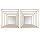 Spiegel"Shift"goldfarben,Metall sortiert 40,5 x 40,5 x 6,5 cm GILDE