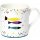 Becher Bone China IHR "With Gods blessing " Durchmesser 8,5 cm, Höhe 8,5 cm