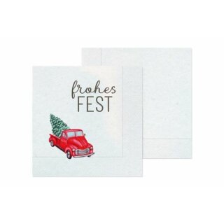 Serviette Frohes Fest 20 St 33x33