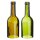Windlicht Weinflasche, gross,2/s, 22cm Glas, grün und braun sortiert B:7cm H:21,5cm T:7cm