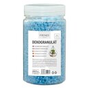 Dekogranulat, 500g, in PVC Dose, blau B:6,5cm H:12cm T:6,5cm