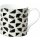 Becher Bone China IHR  ( MALA linen black  )  Durchmesser 8,5 cm, Höhe 8,5 cm