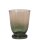 Glasvase-Kelch 14,5x18,5cm grün braun