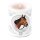 Windlicht Kerze D 10 cm; H 12  cm,  Big  ( Classic horse  ) AMBIENTE