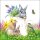 Serviette 33 x 33 cm  3 lagig, 20 Stück pro Packung (  Young rabbits )  FSC Mix "AMBIENTE