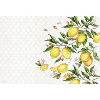 Tischset L 43 x B 29 cm IHR ( CITRONS  )