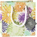 Geschenktasche 14 x 14 x 6 cm IHR ( SUMMER FLORAL SPLASH...