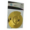 HANGING SWIRL - GOLD 2 x 3 Girlanden pro Set  HAPPY...