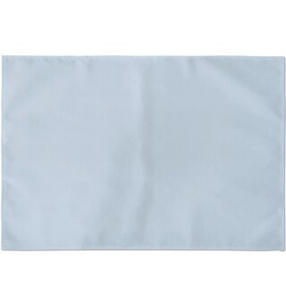 Tischet 33x48 cm 100% Baumwolle Uni blue fog AMBIENTE
