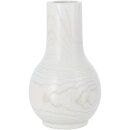 Holz Vase "Vero", D8cm, H13cm, Öffnung: 2,5cm, weiß Material: Eschenholz