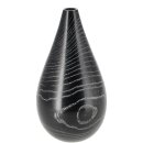Holz Vase "Vero", D8,5cm, H14cm, Öffnung:...