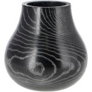 Holz Vase "Vero", D16cm H15cm, Öffnung 7...