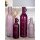 Gilde Vase, "Palit" Glas, rosa, , H. 50 cm, D. 14 cm