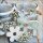 Serviette 33 x 33  cm  3 lagig, 20 Stück pro Packung  ( White Wood Items ) FSC Mix" AMBIENTE