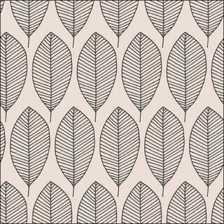 Serviette 33 x 33 cm  3 lagig, 20 Stück pro Packung Oval Leaves Grey FSC Mix  "AMBIENTE