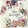 Geschenktasche B 25 x H 25 x T 10 cm IHR GARDEN FLOWER cream