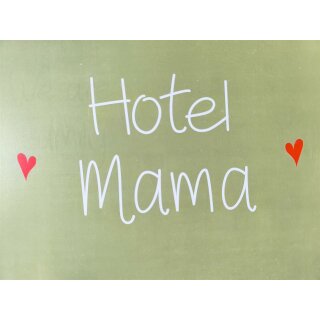 Tischset "Hotel Mama grün" Material: Polypropylen (Kunststoff) Maße: 30cm x 40cm