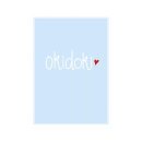 Postkarte Hoch "Okidoki"