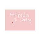 Postkarte Quer  "not Everydody´s Darling"