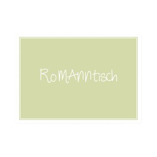 Postkarte Quer   "Romanntisch"