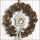 Serviette 33 x 33 cm  3 lagig, 20 Stück pro Packung " Pine cone wreath FSC Mix " AMBIENTE