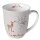 Becher - Mug - Tasse Tee / Kaffee Becher Bone China 0,4 L; 10,5 cm Hoch- Ø9,5cm   ( Sniffing deer  ) AMBIENTE