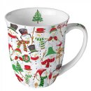 Becher - Mug - Tasse Tee / Kaffee Becher Bone China 0,4...