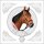 Serviette 33 x 33 cm  3 lagig, 20 Stück pro Packung Classic horse FSC Mix "AMBIENTE