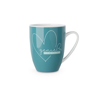 Becher 250 ml in Geschenkkartonage ( Genieße den Moment )