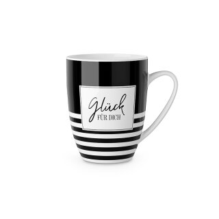 Becher 250 ml in Geschenkkartonage ( Glück für Dich )