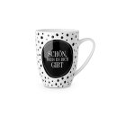 Becher 250 ml in Geschenkkartonage ( Schön Punkte )