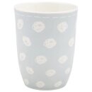 Tasse mit Henkel " Punkte grau " 500 ml H 12 cm...