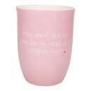 Tasse mit Henkel " Hitze dehnt sich aus, also bin...